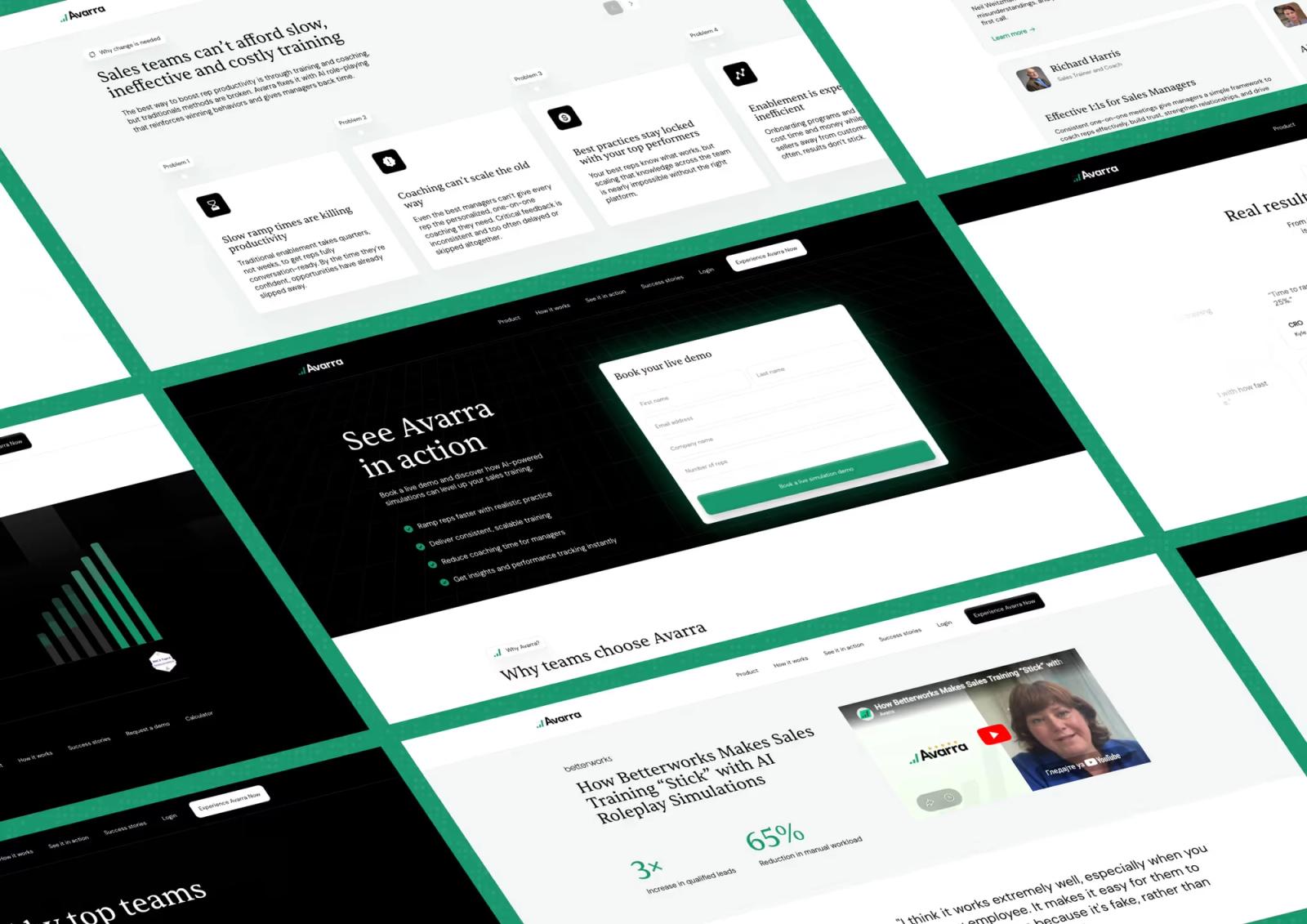 Avarra.ai: Website Revamp That Drove 10 Qualified Leads per Day project screenshot 5