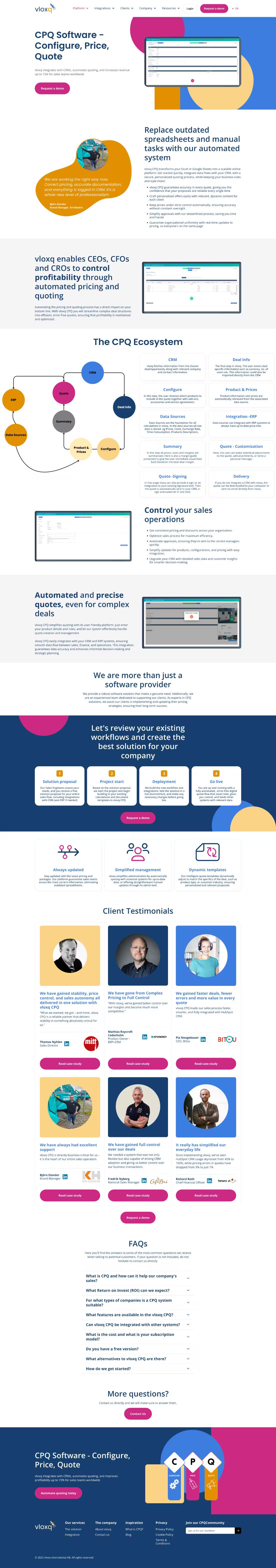 How Vloxq Doubled Engagement with a UX-Driven Website Case Study