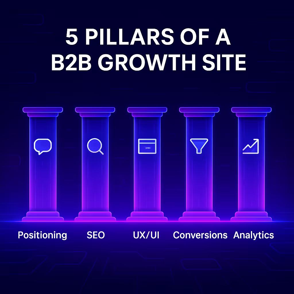 5 Pillars of a B2B Growth Site Strategy