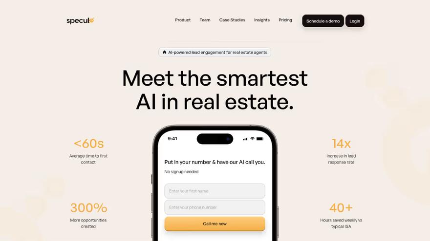 Speculo AI: From Legacy Website to High-Converting AI Demo Engine preview