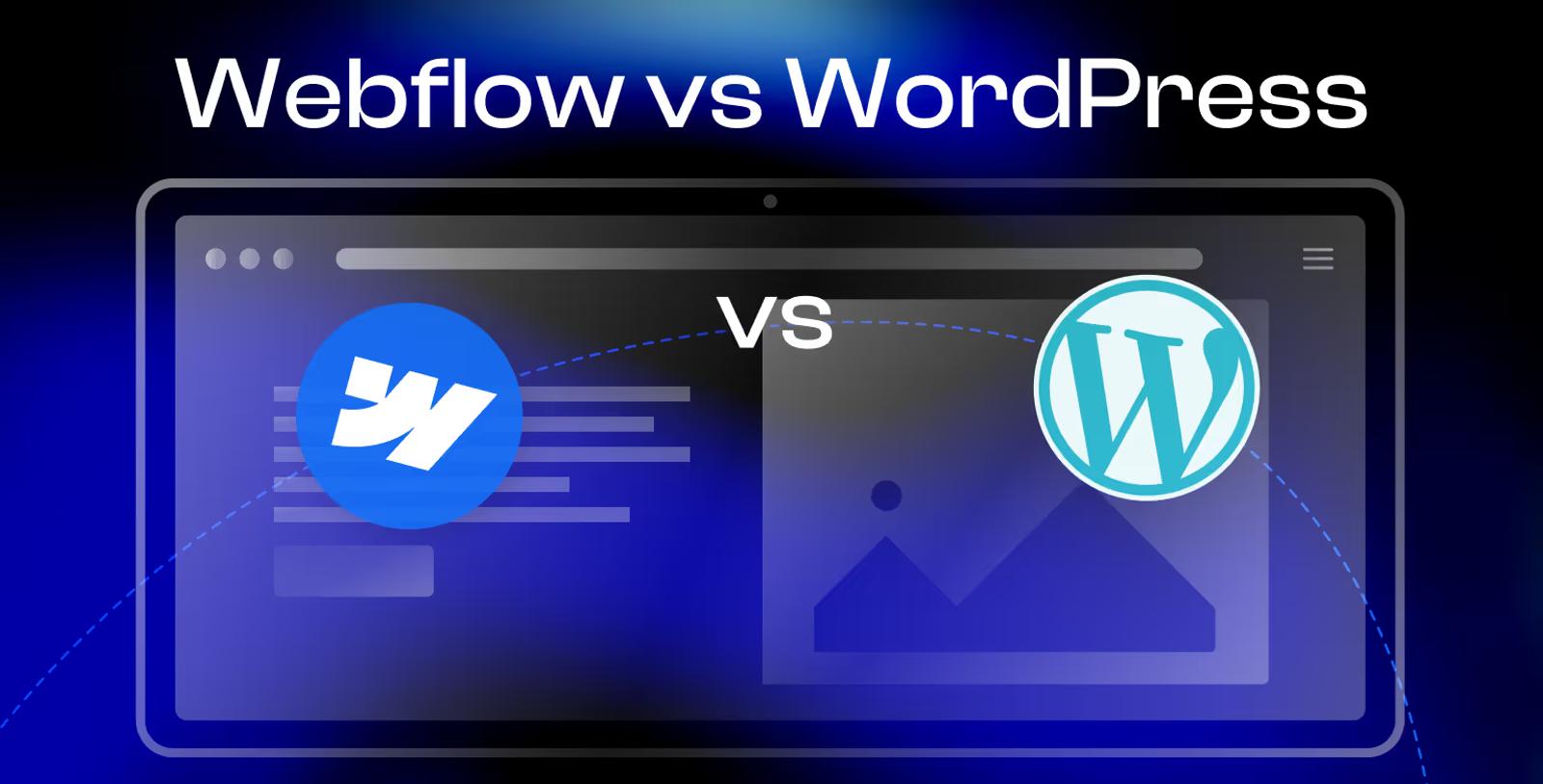 Security comparison of Webflow vs WordPress