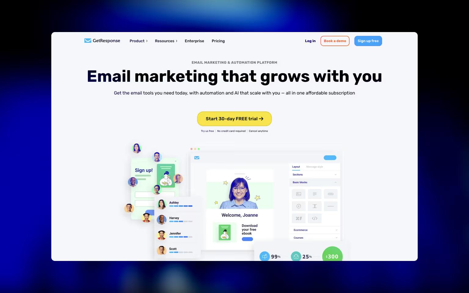 GetResponse: Unbounce Alternative #6