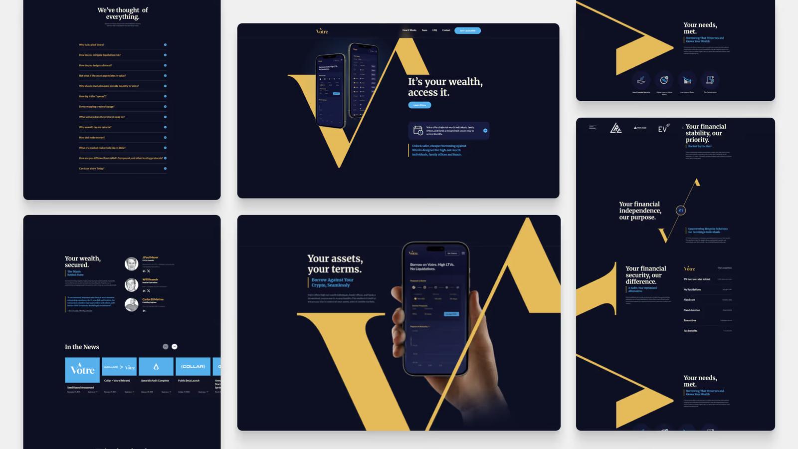 Votre: From DeFi Mechanics to a $3.75M Seed-Backed Investor Narrative project screenshot 2