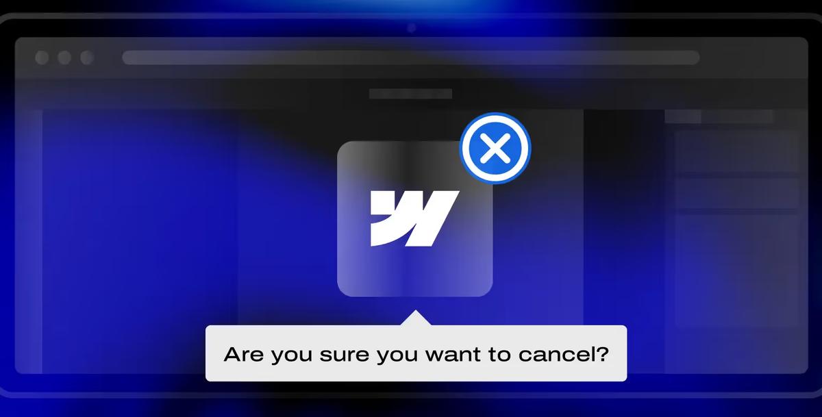How to Cancel Your Webflow Subscription or Hosting Plan