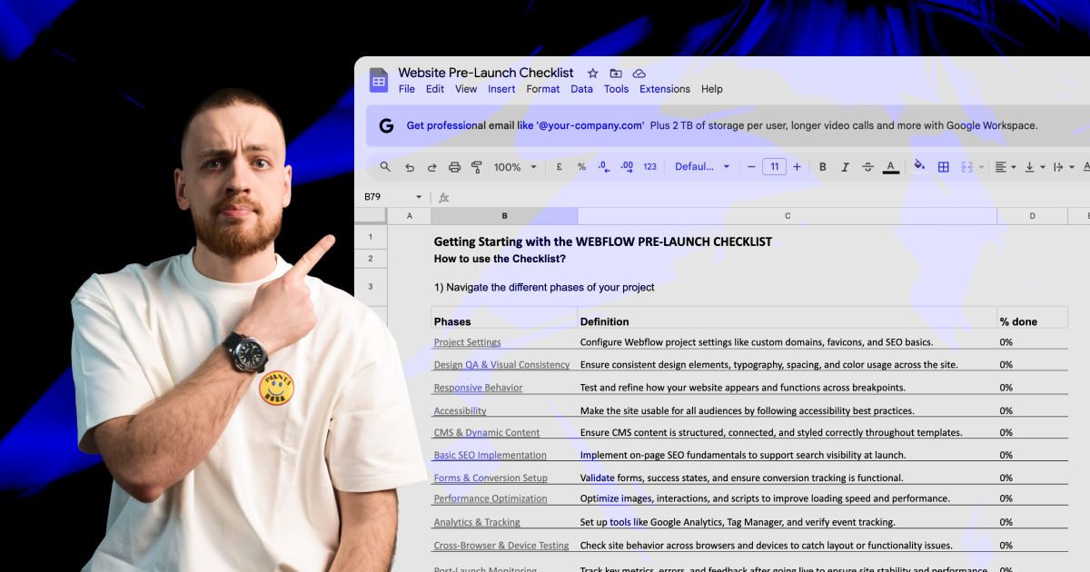 The Ultimate Website Launch Checklist (Pre- & Post-Launch Guide)