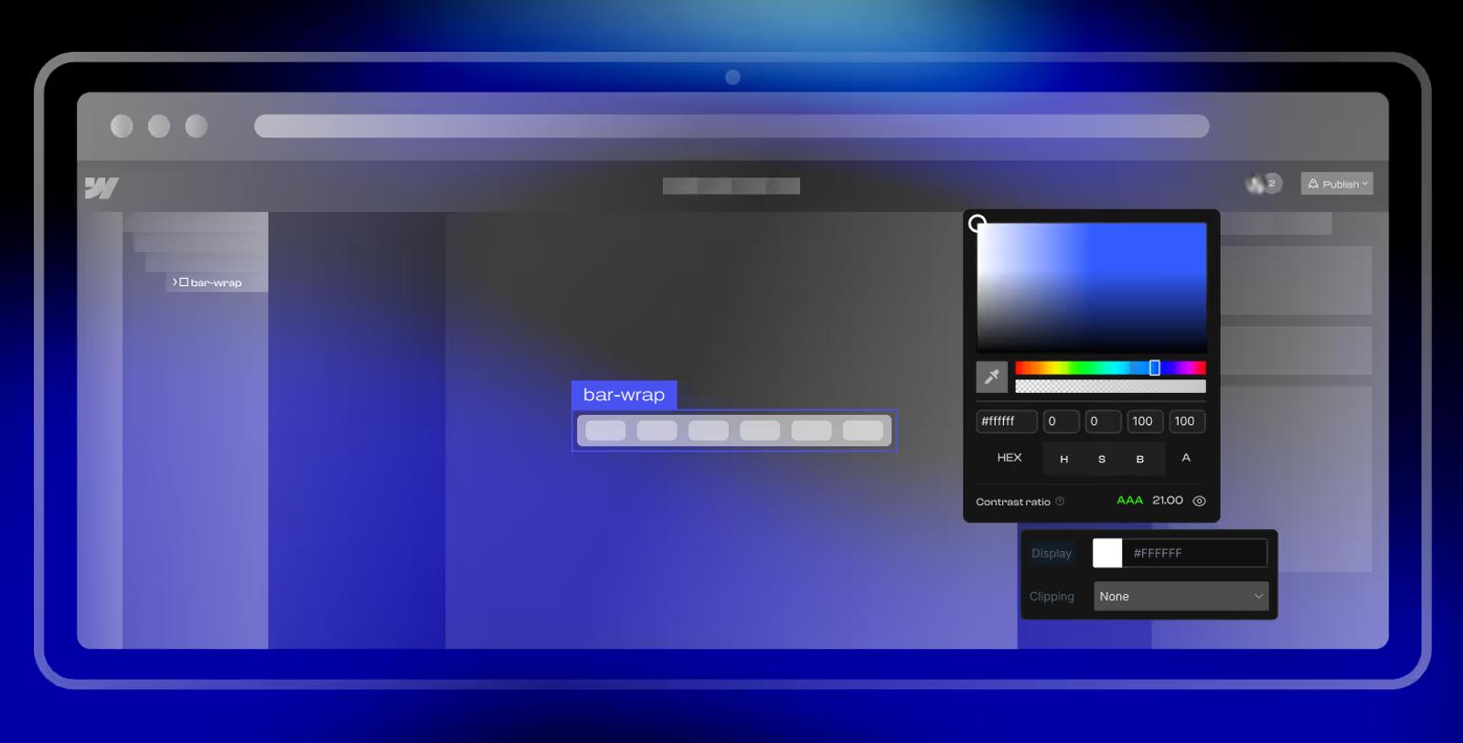 Webflow vs Divi: Webflow Customization Control