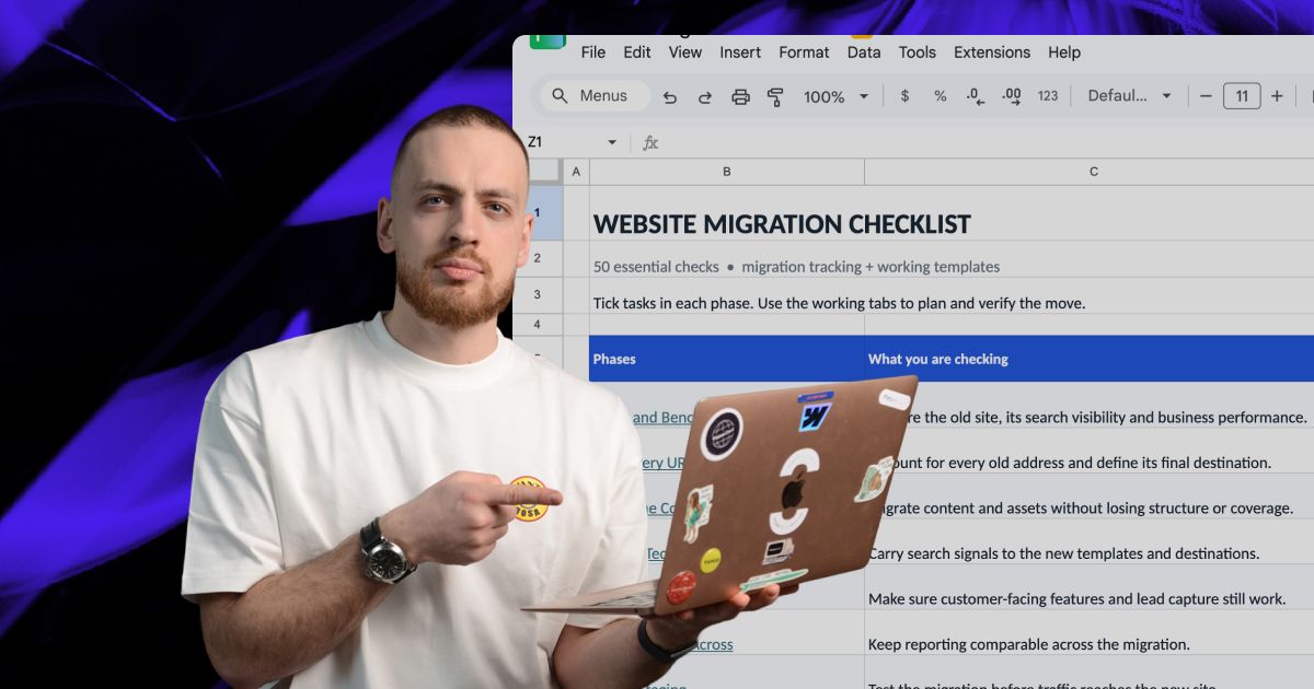 Website migration checklist
