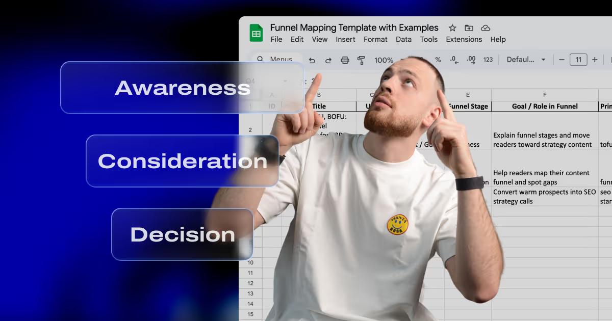 Funnel Mapping Template: Match Your Content to Your Funnel