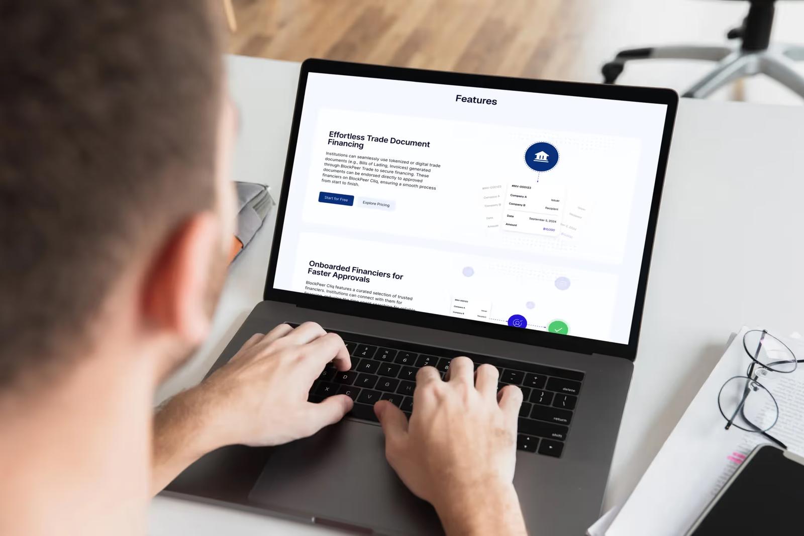 Blockpeer Finance: From Product Launch to 504% Traffic Growth project screenshot 4