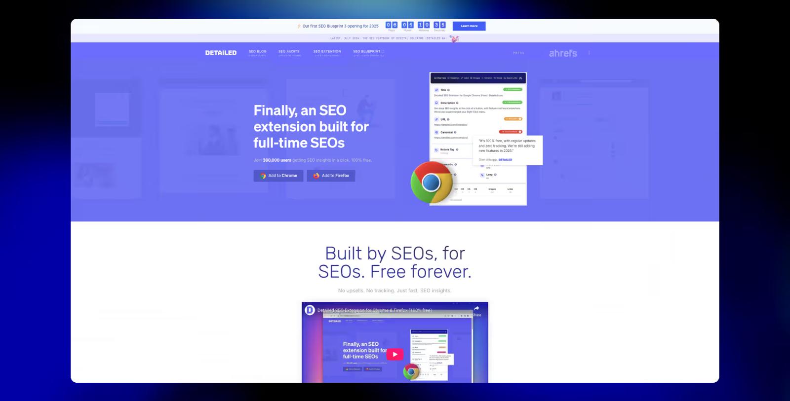 Setailed SEO: Tool for testing robots.txt
