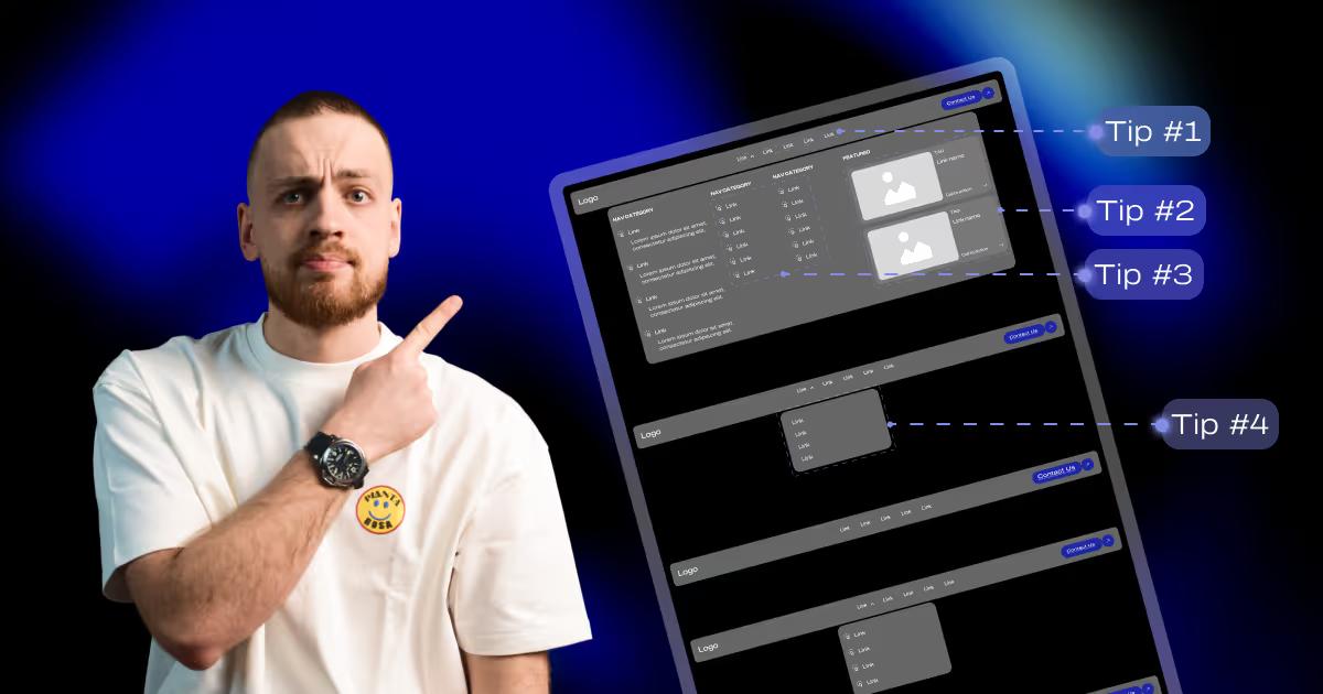 Add Links to Menu Webflow — Navigation Types