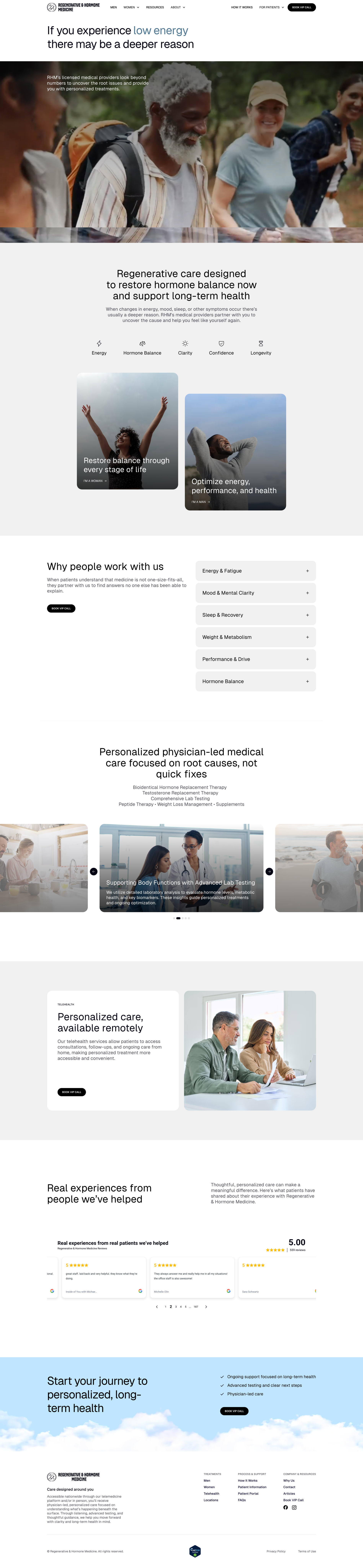 RHMMed: A Hormone Clinic's Rebrand, Rebuild, and Growth Engine Case Study