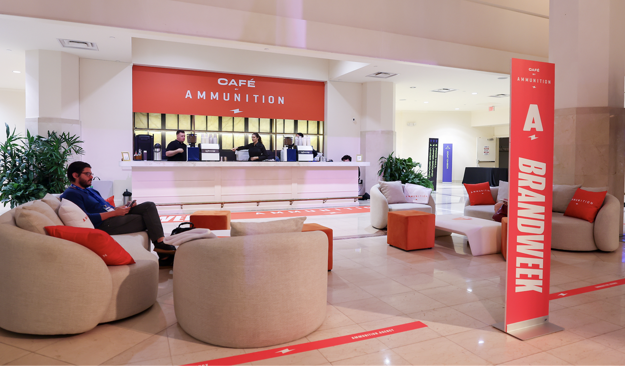 Brandweek x Ammunition Cafe Lounge
