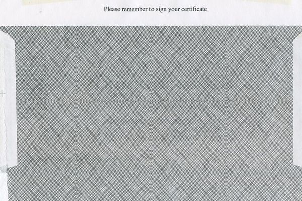 a close up of a piece of paper on a table