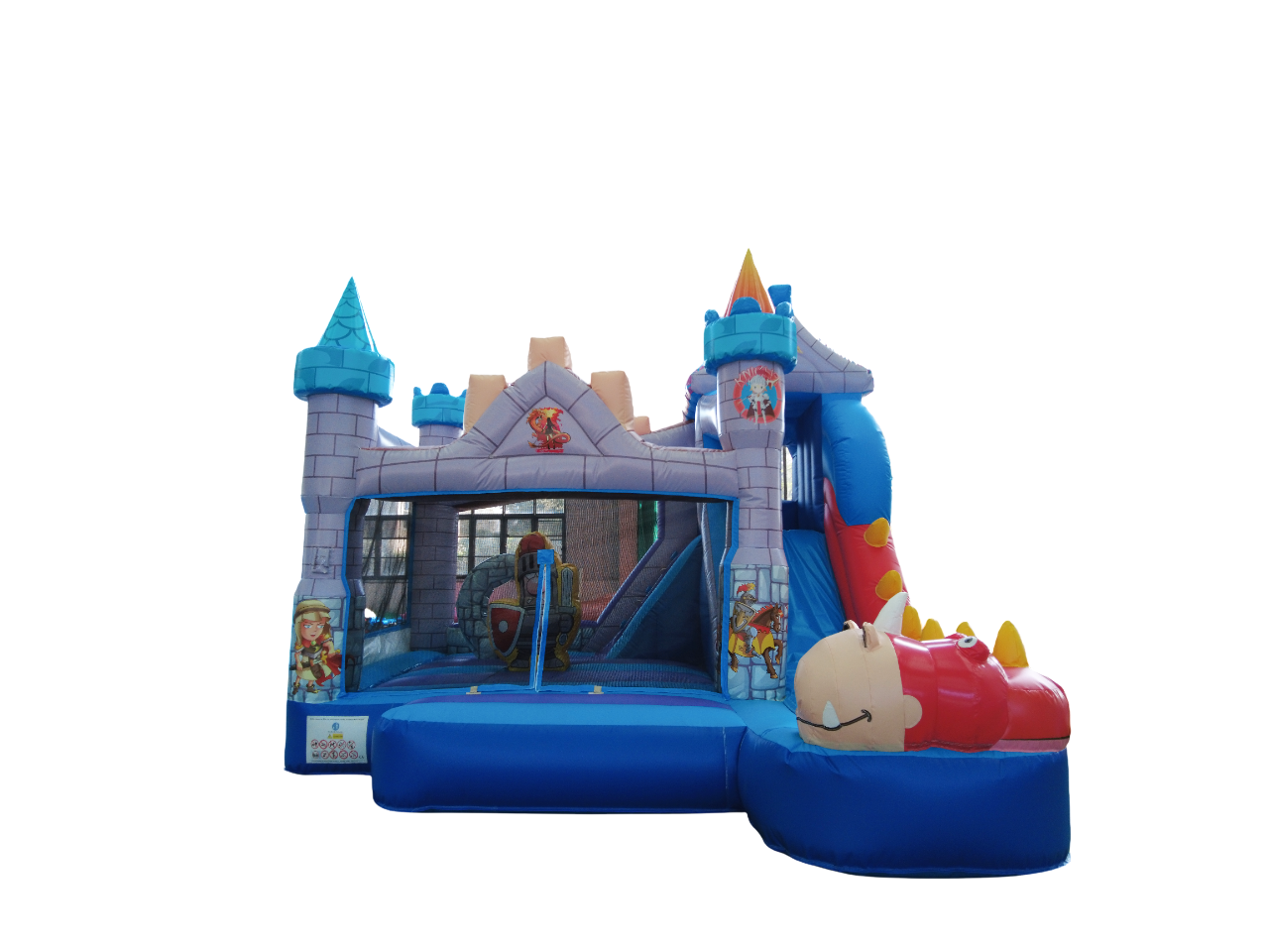 Combo gonflable Château du Dragon