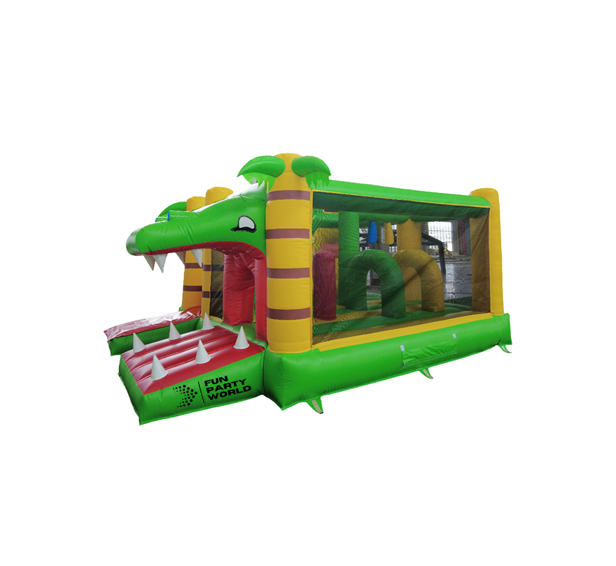 Combo gonflable Crocodile — photo 3