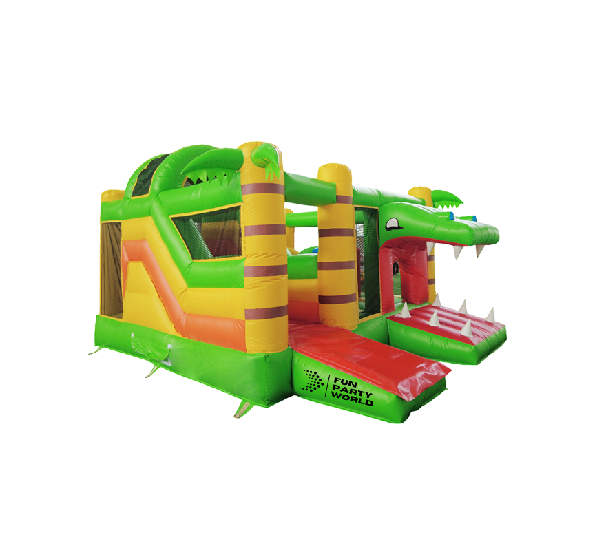 Combo gonflable Crocodile — photo 2