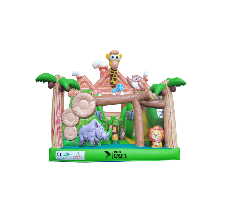 Combo gonflable Forêt Tropicale