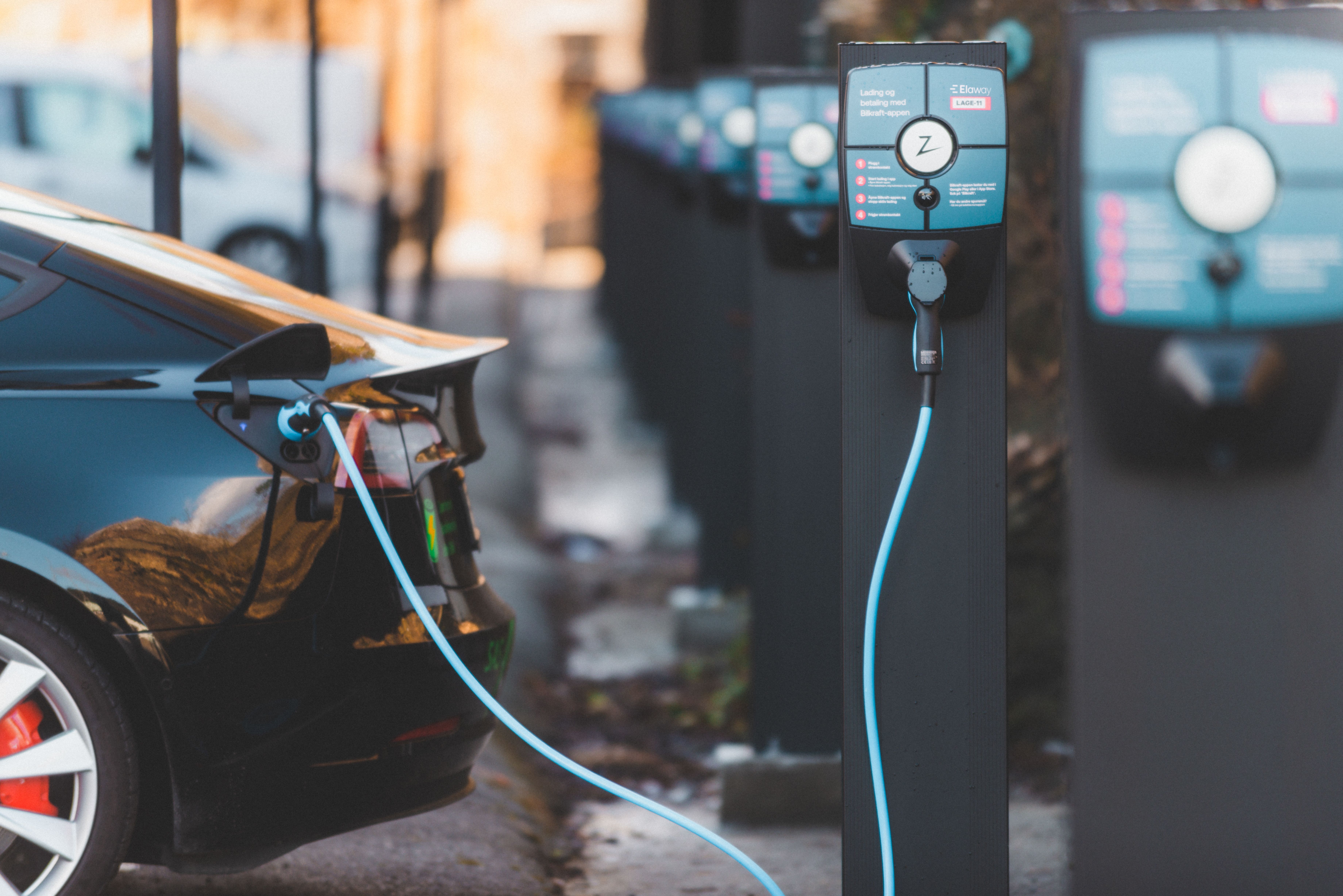Laden von Elektroautos