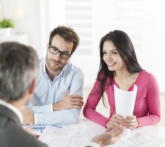 potential homebuyers asking about USDA Home Loan to a Phoenix mortgage lender