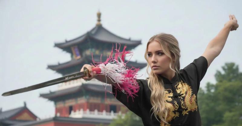 Jianshu: a espada chinesa da arte do Wushu