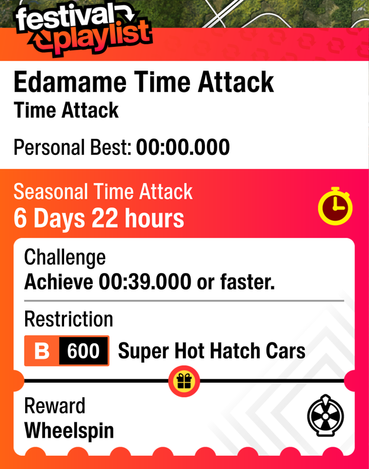 Edamame Time Attack detail