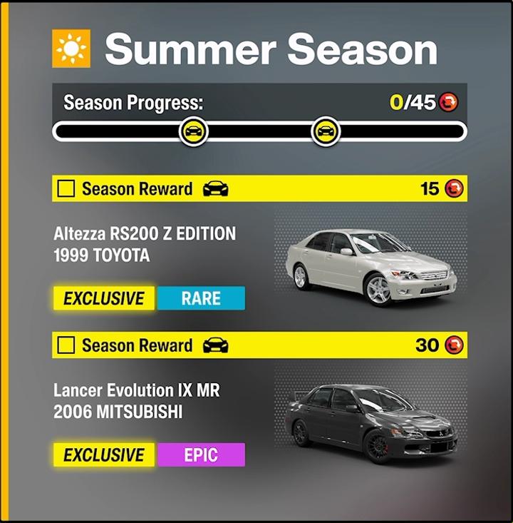 Welcome to Japan season rewards