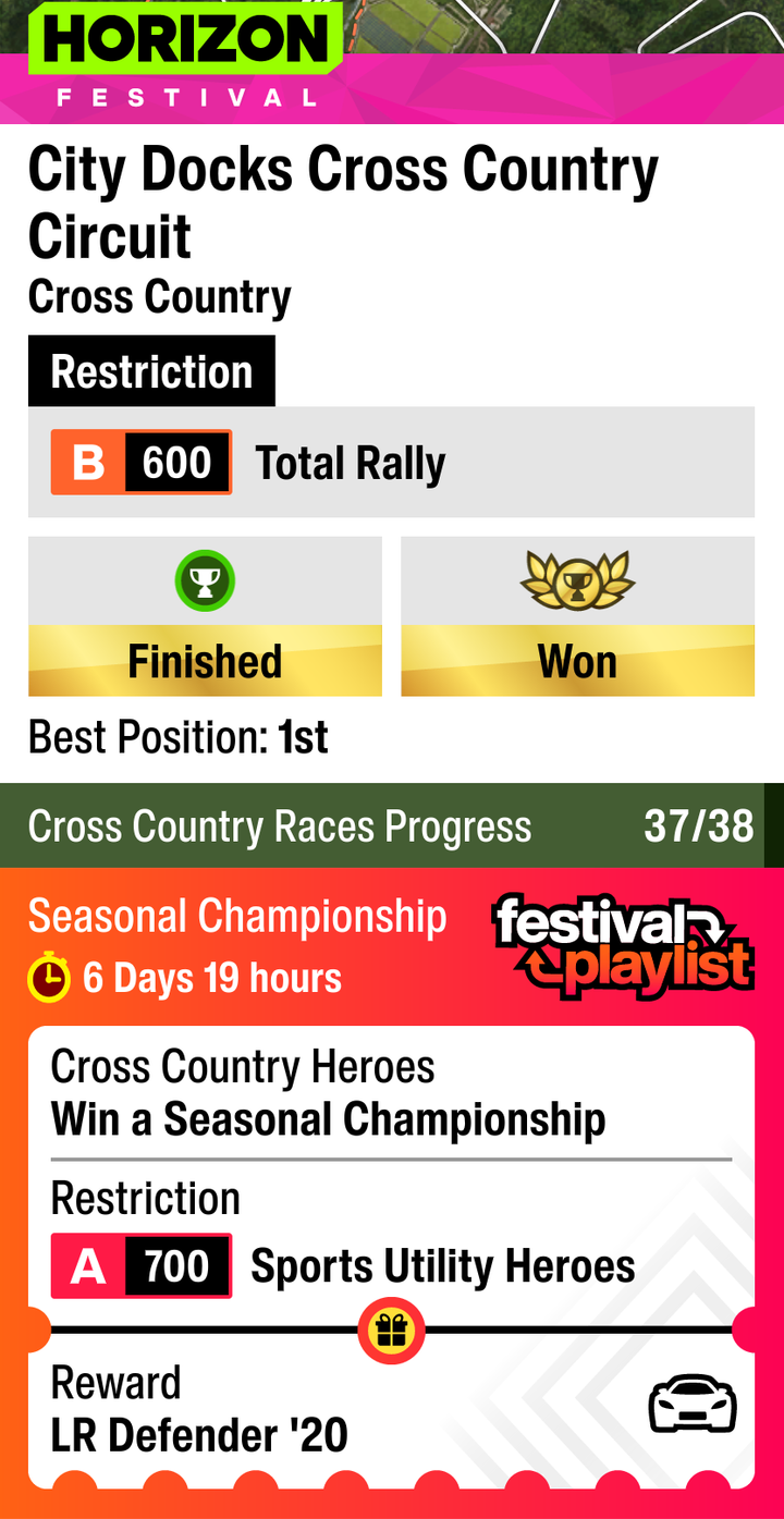 Cross Country Heroes detail