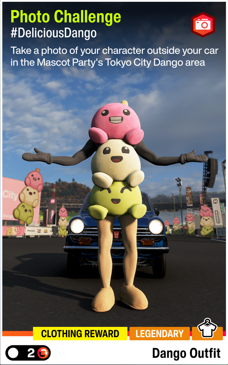 #DeliciousDango Photo Challenge for a Legendary Dango Outfit