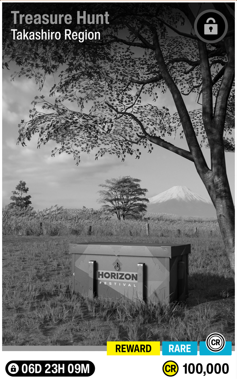 Takashiro Region Treasure Hunt for 100,000 CR