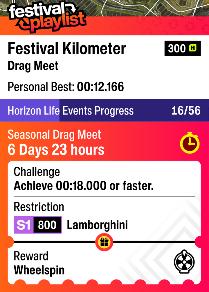 Festival Kilometer detail
