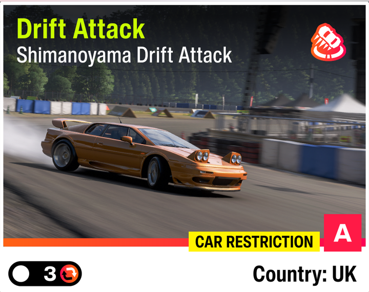 Shimanoyama Drift Attack