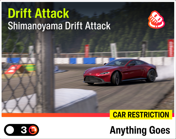 Shimanoyama Drift Attack