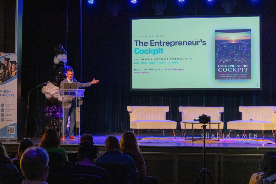 Presenting the Entrepreneur's Cockpit framework to the room