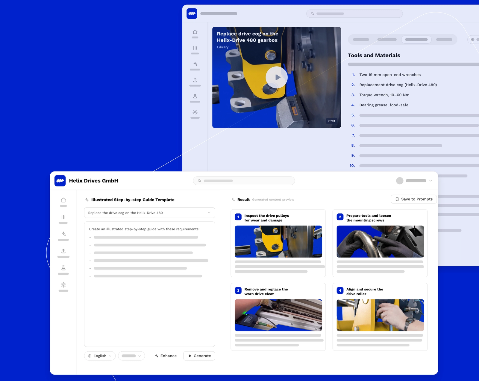 One-click documents