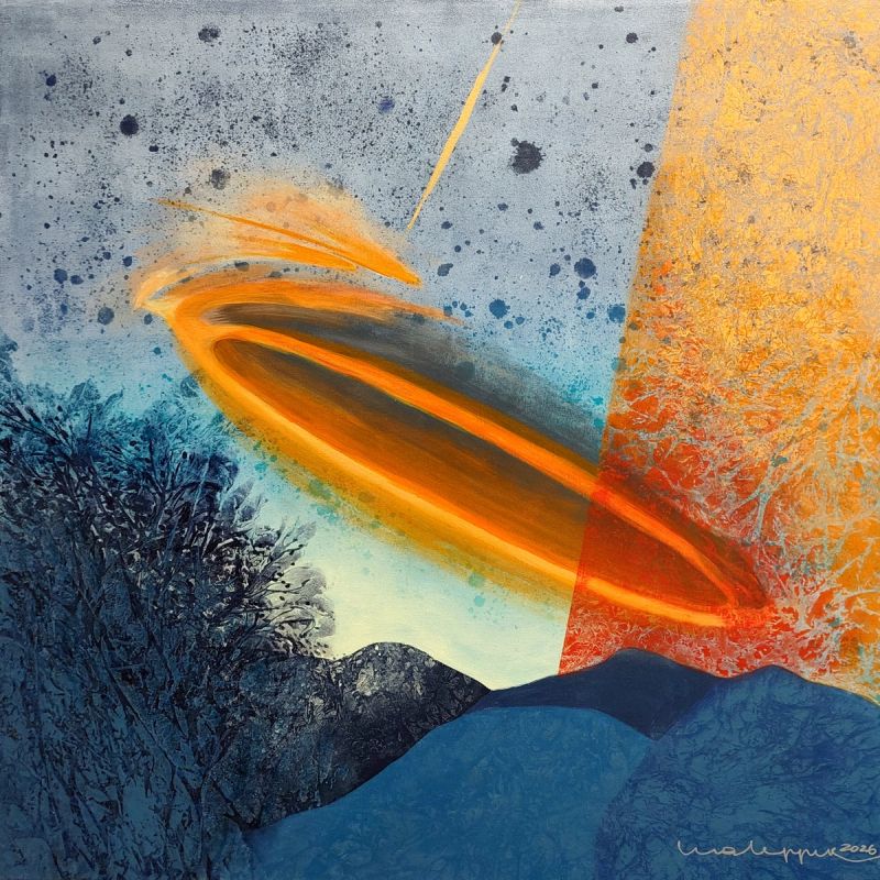 Liia Leppiku maal ÖÖS ON ASJU