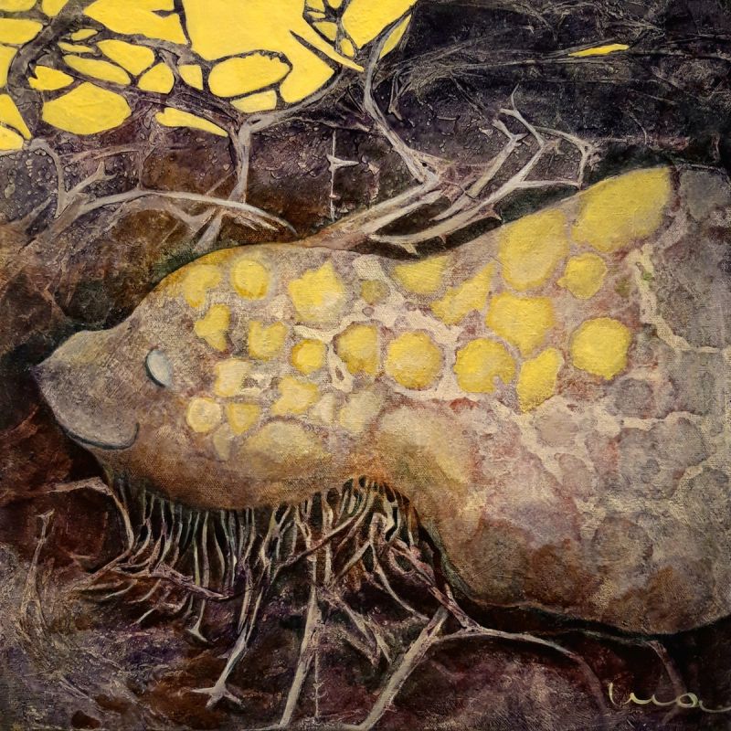 WARMTH, painting by Liia Leppik