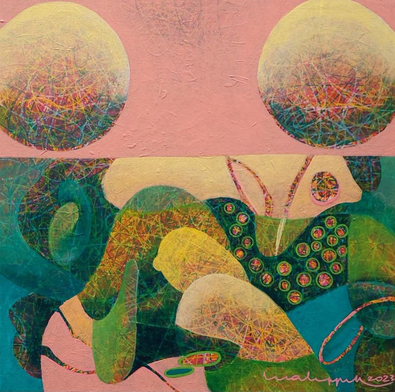 Liia Leppiku maal SOL AC LUNA