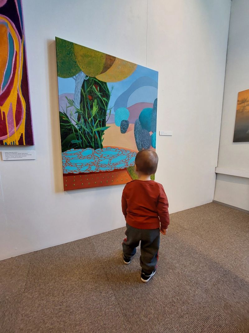 Näituse "Ideaalmaastikud" foto