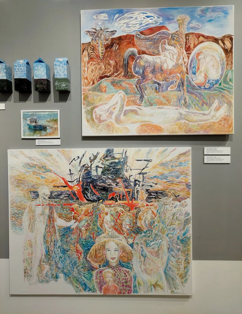 Näituse "Ideaalmaastikud" foto