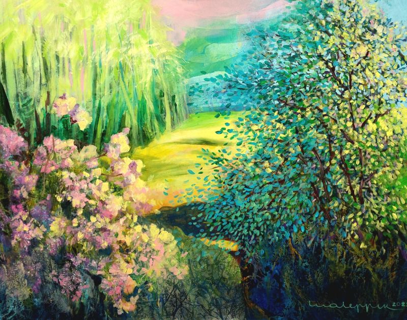 Liia Leppiku maal SAMASUGUSEL VÄLJAL