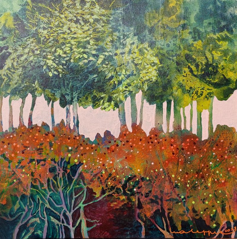 Liia Leppiku maal SÕSTRAPÕÕSASTE VAHEL