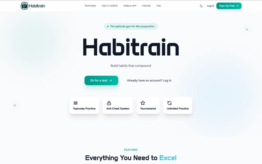 Habitrain Website