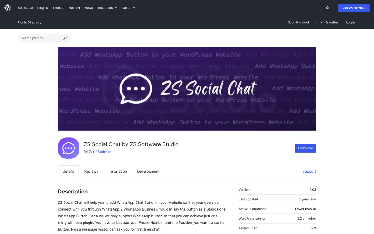 ZS Social Chat