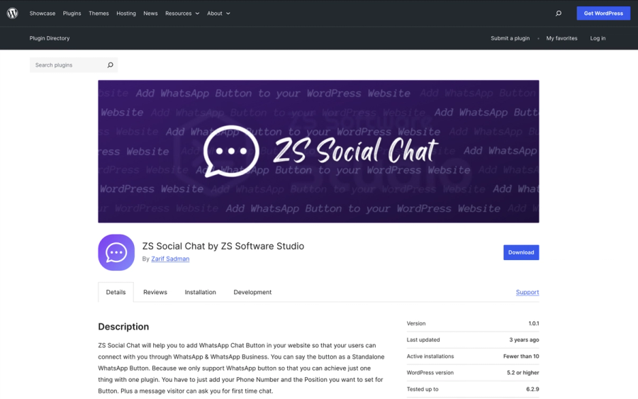 ZS Social Chat