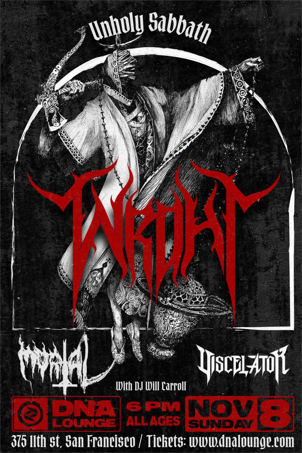 Unholy Sabbath: Early Show