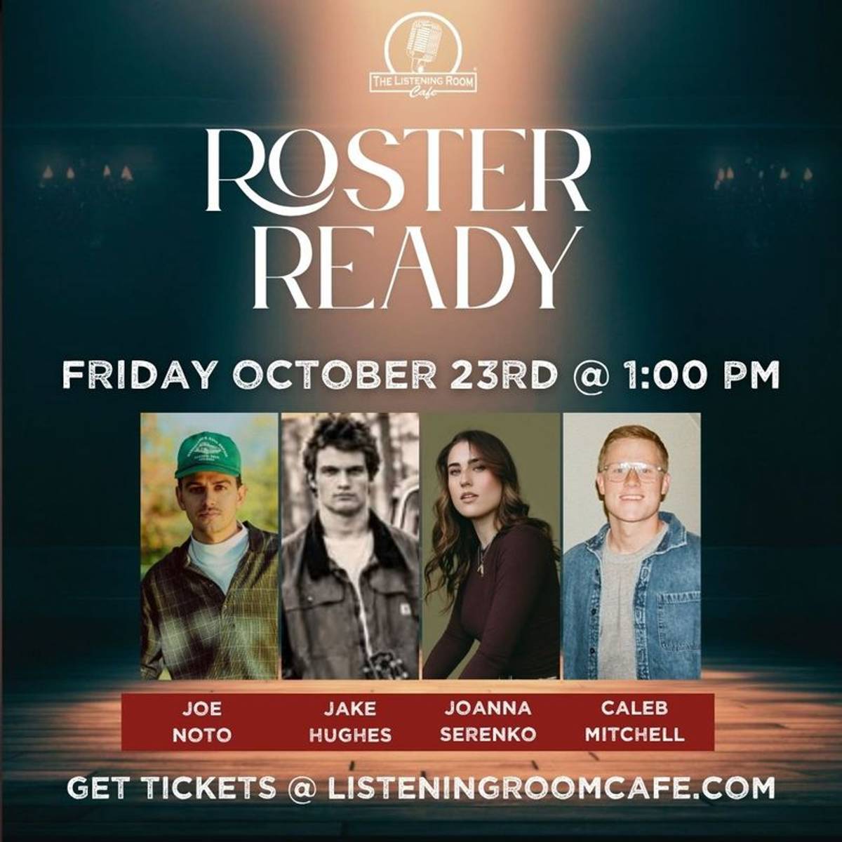 ROSTER READY FEATURING JOE NOTO, JAKE HUGHES, JOANNA SERENKO, CALEB MITCHELL, & SPECIAL GUESTS
