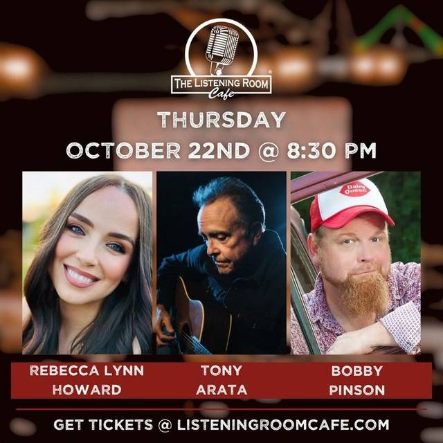REBECCA LYNN HOWARD, TONY ARATA, & BOBBY PINSON