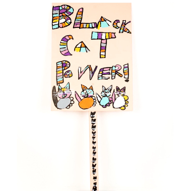 Eliminate Superstition Right Meow! - A Friday the 13th Protest