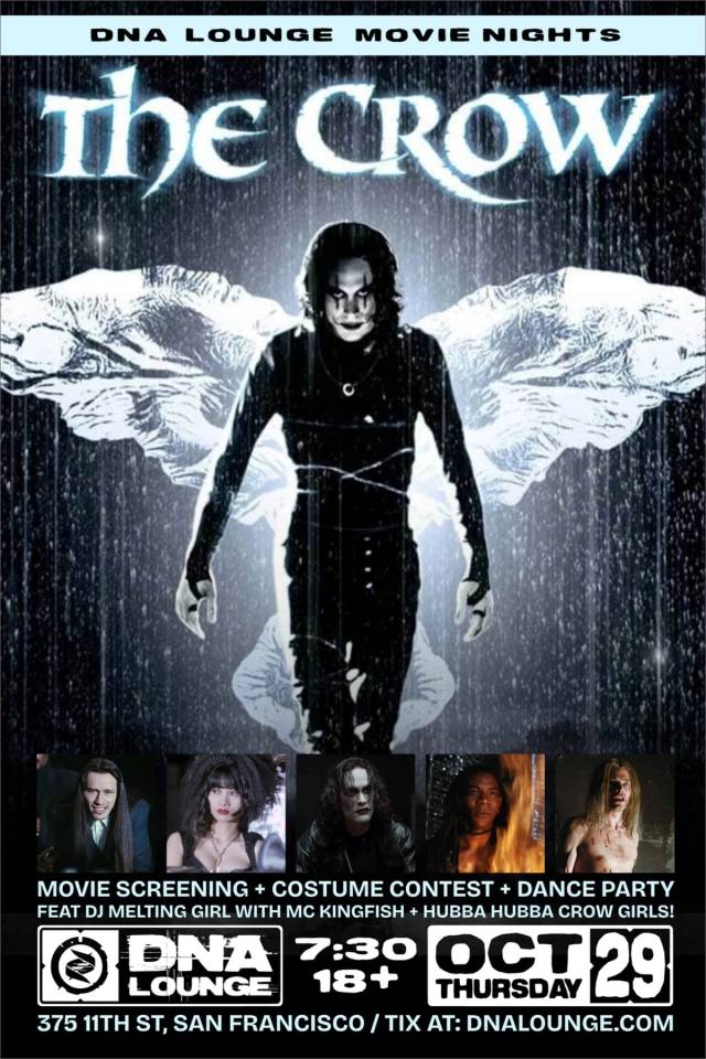 The Crow 1994: Movie Screening + Dance Party